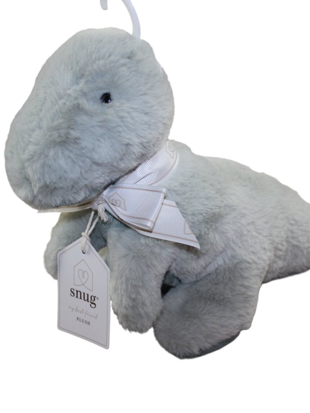Snug Green Dinosaur Plush Infant Toddler Stuffed Animal Toy 9" Soft Lovey NWT